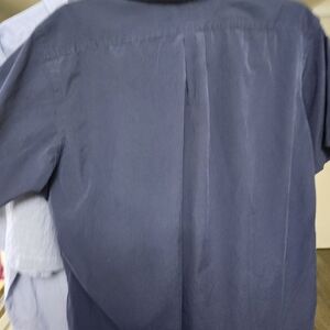 Ralph Lauren Men's Dark Blue Casual Button Down Shirt